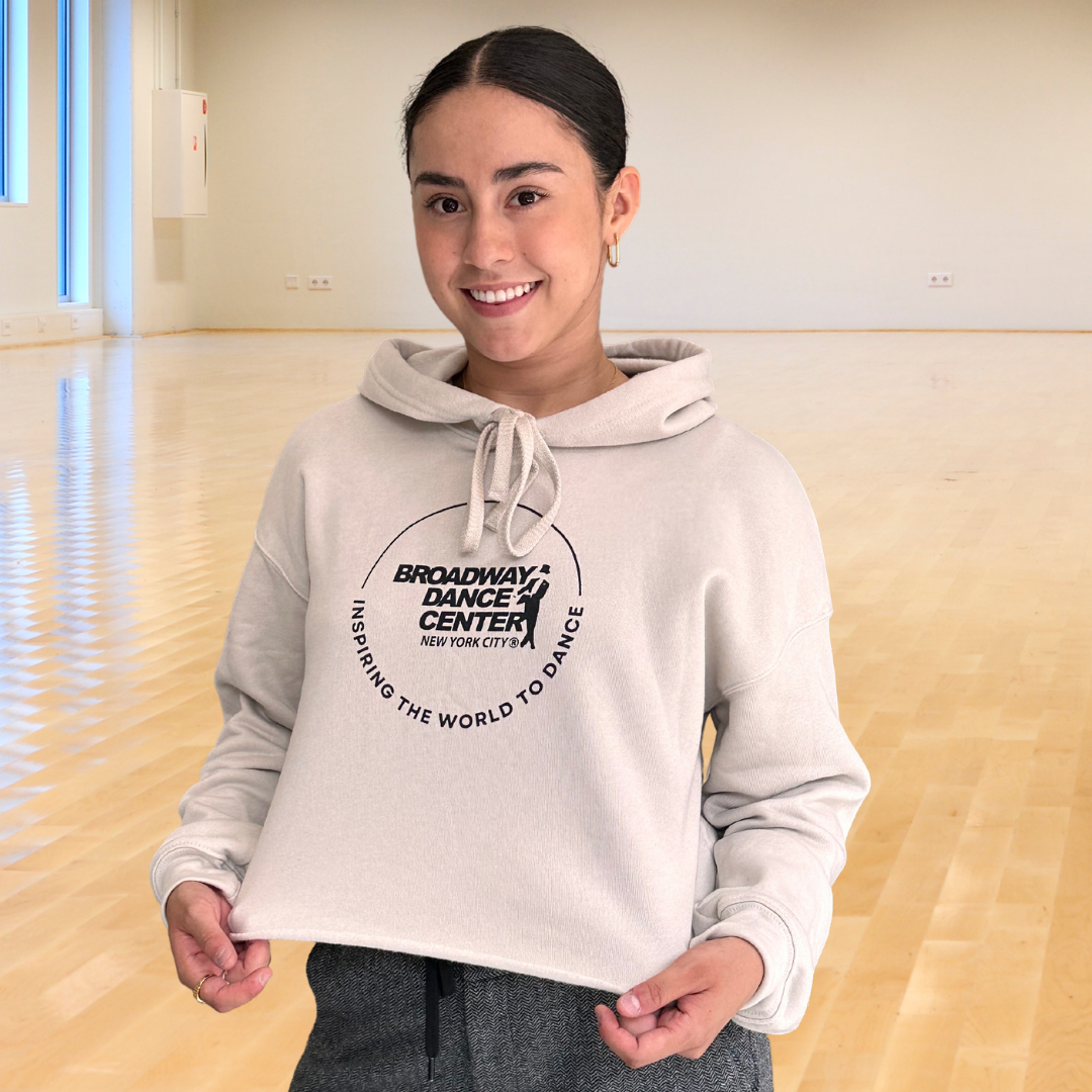 Ladies Cropped Fleece Hoodie S23